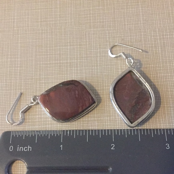 So pretty stylish butterfly Jasper Earrings - Picture 8 of 8